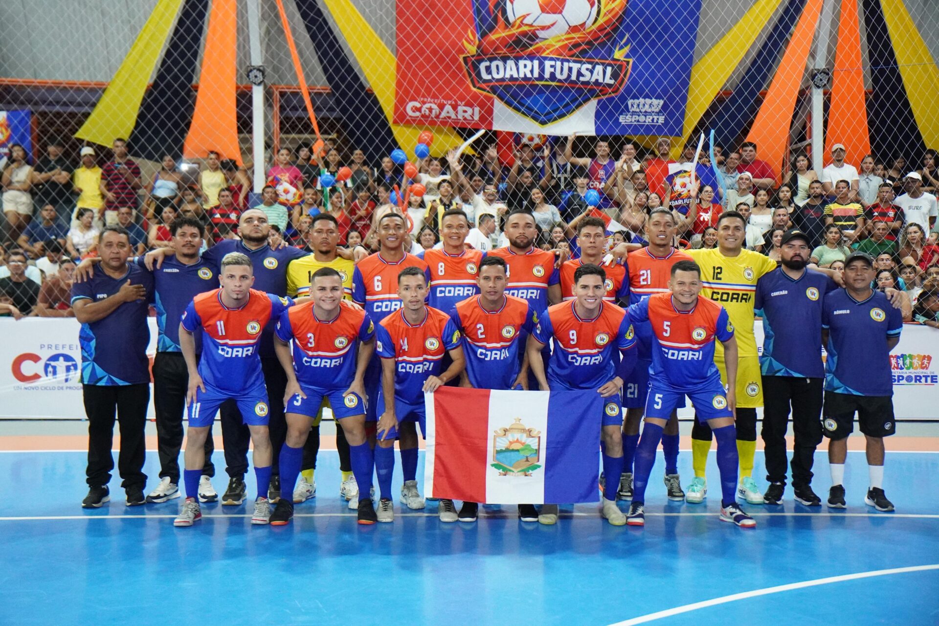 Coari sedia jogo inédito da Copa do Brasil de Futsal