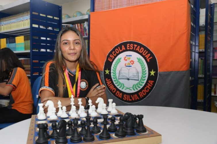 Pelo xadrez, estudante da rede estadual representa o Amazonas na etapa nacional da Gymnasiade Escolar 2022