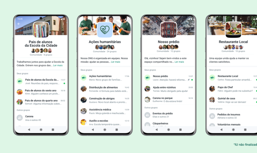 Whatsapp anuncia recurso de comunidades com vários usuários