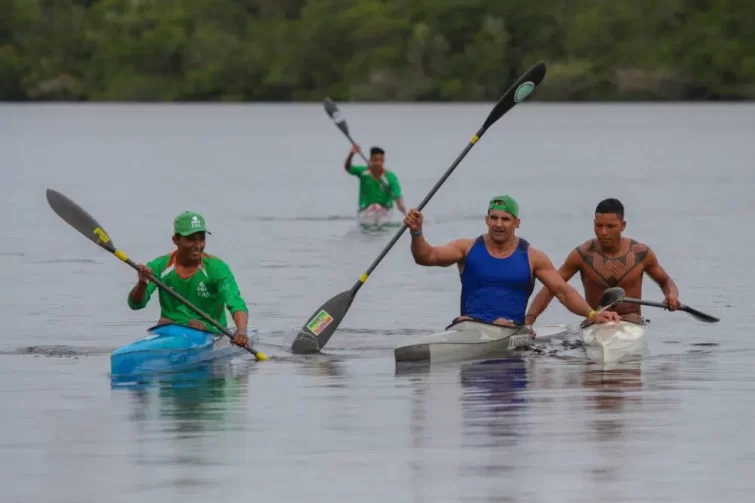 Fas e Confederação Brasileira de canoagem realizam 2ª Edição do campeonato de canoagem indígena