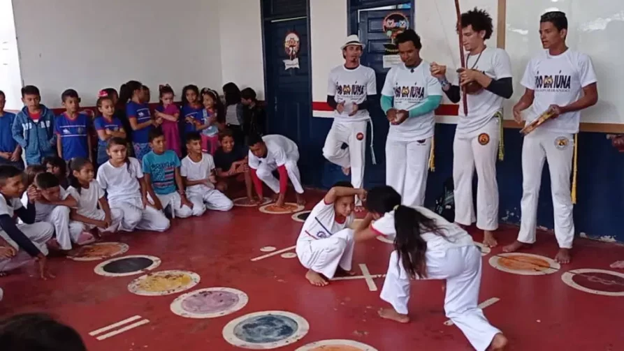 Aulas de Taekwondo e Capoeira beneficiam crianças e adolescentes no município de Eirunepé