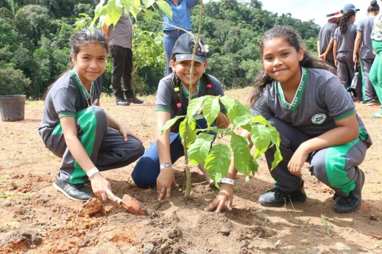 Estudantes realizam ações de preservação em alusão ao Dia Mundial do Meio Ambiente
