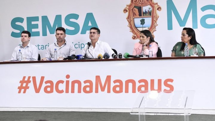 Manaus terá mega-ação entre os dias 07 e 9/07 para intensificar vacinação contra a Covid-19