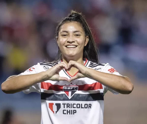 Micaelly Brazil é destaque na goleada do São Paulo contra o Santos pelo Paulistão Feminino