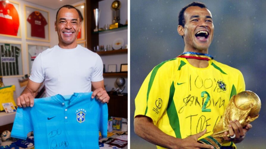 Cafu participa de sessão de autógrafos neste sábado em Manaus