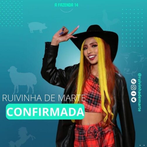 Ruivinha de Marte, do AM, é confirmada na Fazenda 14