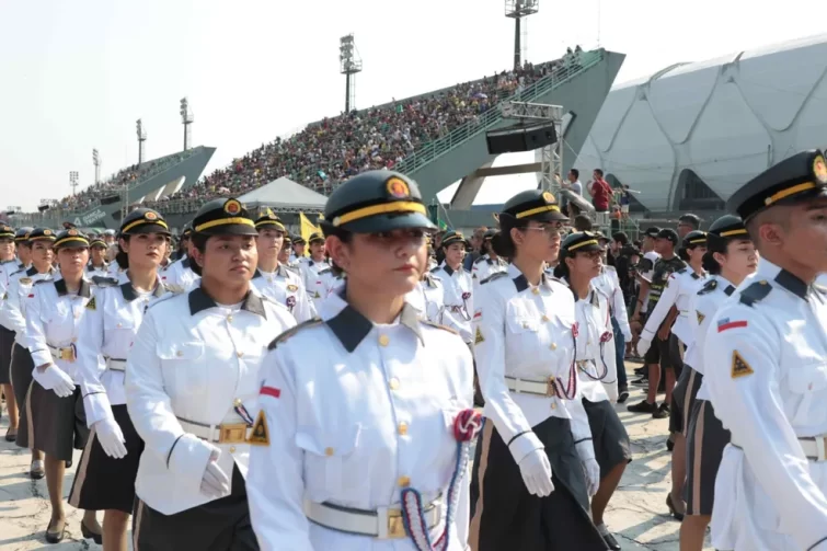 Desfile cívico de 5 de Setembro reúne 4,5 mil estudantes no Sambódromo de Manaus