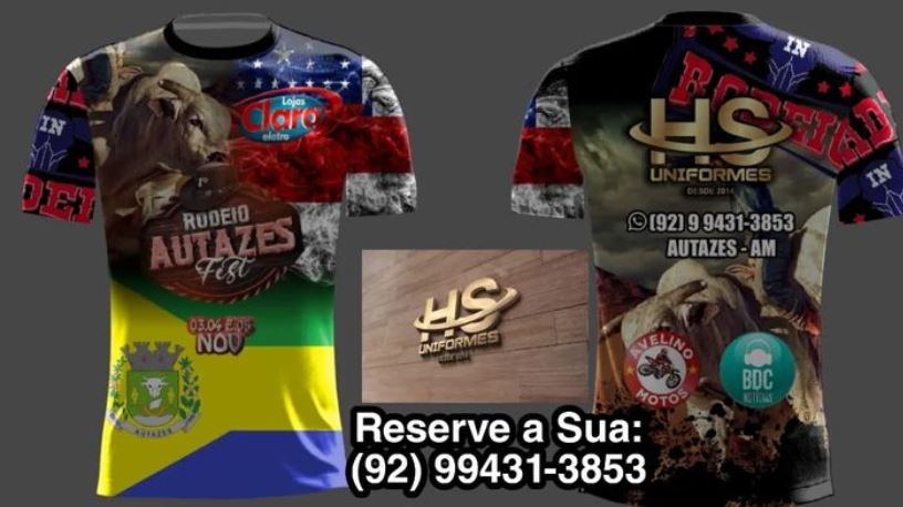 Rodeio Autazes Fest inicia venda de ingressos e divulga camisa exclusiva do evento