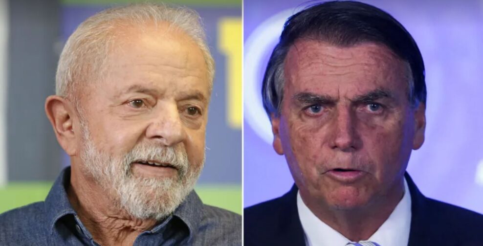 Pesquisa Ipec divulga que Lula tem 50% no 2º turno, e Bolsonaro, 43%