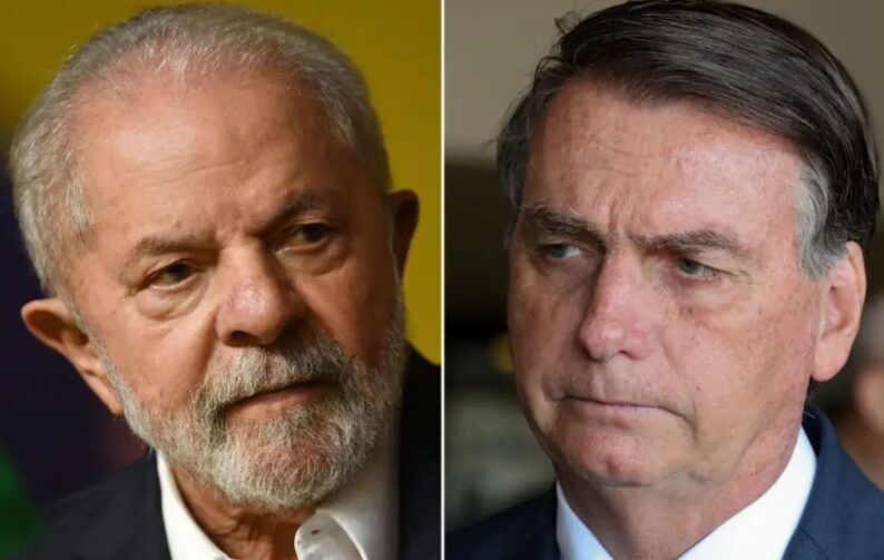 Pesquisa aponta que Lula tem 50% no 2º turno e Bolsonaro, 43%