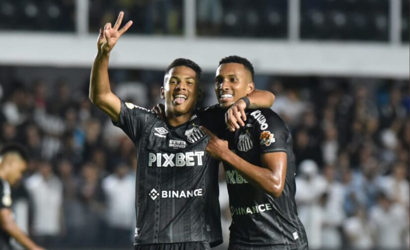 Santos goleia Juventude na Vila e ganha respiro na briga pela Libertadores