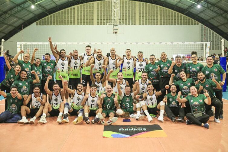 Manaus Vôlei conquista o acesso da Superliga B de Vôlei masculino