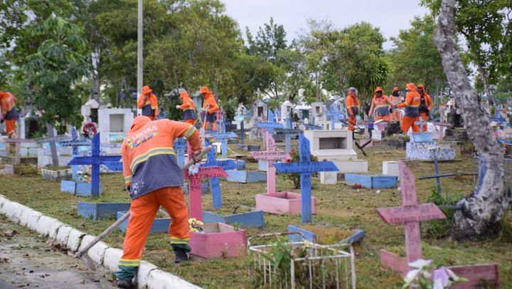500 mil pessoas são esperadas nos cemitérios de Manaus no Dia de Finados