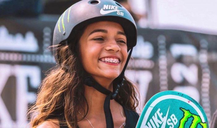 Rayssa Leal, a ‘Fadinha’, é campeã mundial de skate no Rio de Janeiro