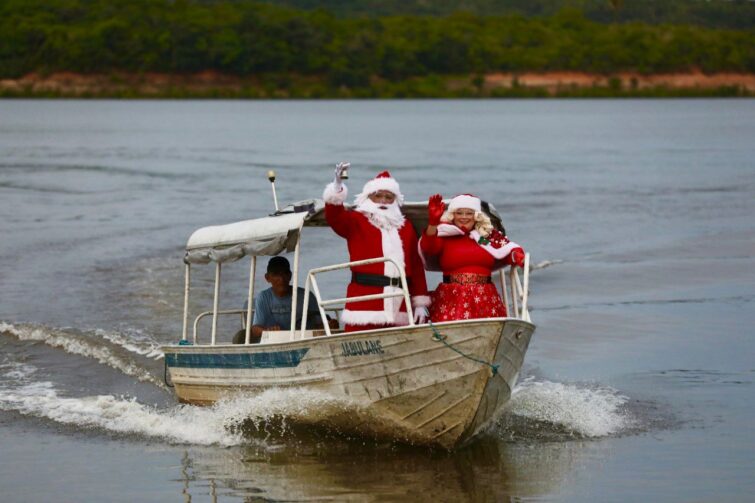 Papai Noel chega a Autazes no dia 05 de dezembro com programação especial