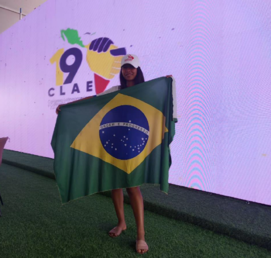 Jovem da Etnia Kambeba representa o Brasil em evento que debate a educação indígena