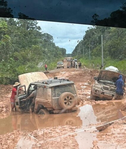 Caminhoneiros denunciam caos na infraestrutura da BR-319 no sul do Amazonas