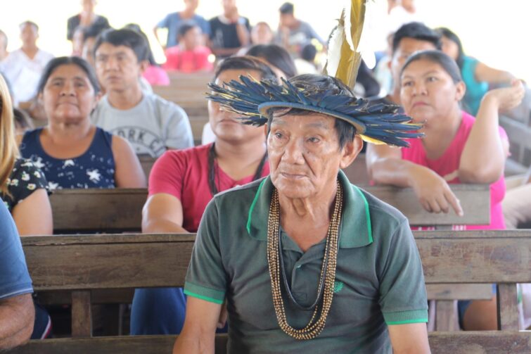 Indígenas da Aldeia Arara recebem fertilizantes para produção rural em Ji-Paraná