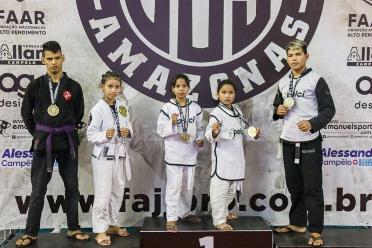 Atletas do Pelci são destaque na Taça Amazonas de Jiu-jitsu Pro