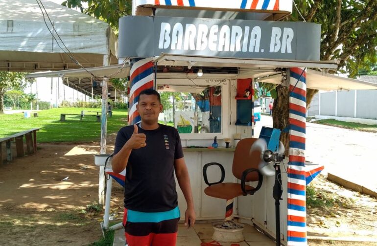 Barbearia BR em Presidente Figueiredo oferece serviços que variam de R$15 a R$25