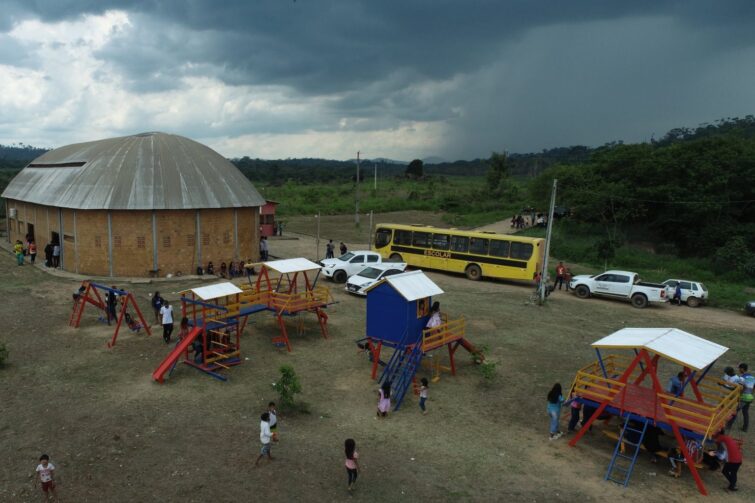 Aldeia Iterap 1, da etnia Arara recebe ação de Cidadania em Ji-Paraná