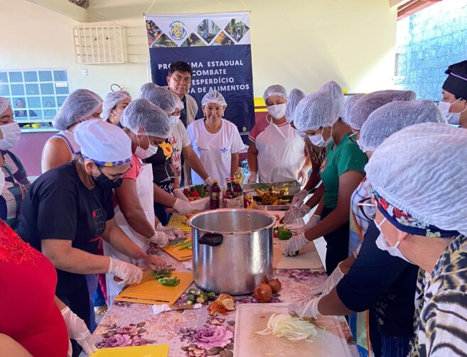 Oficina de combate ao desperdício e perda de alimentos é ministrada em Presidente Figueiredo