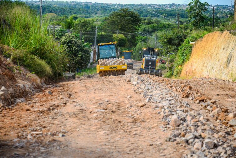 Obras do programa 'Poeira Zero' avançam para nova etapa em Ji-Paraná
