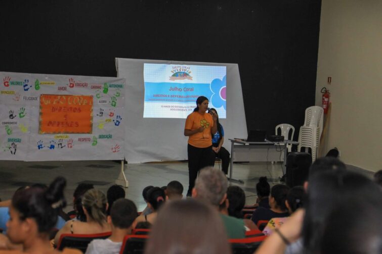 Julho Coral aborda a participação da família na garantia de direitos e deveres do Eca em Ji-Paraná