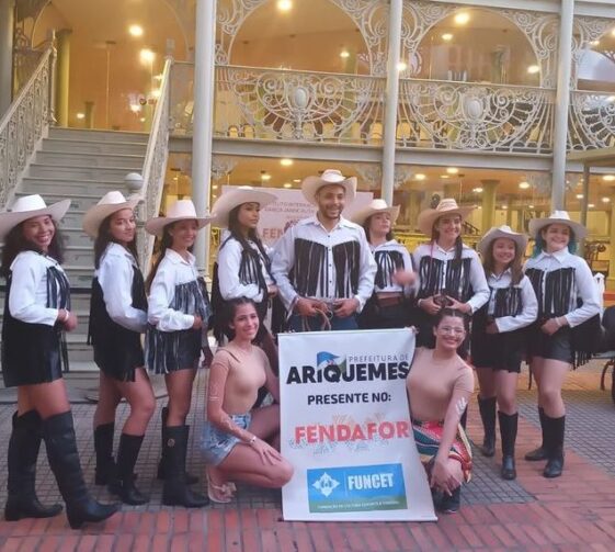 Bailarinos de Ariquemes participam da Mostra Nacional e Internacional de dança em Fortaleza