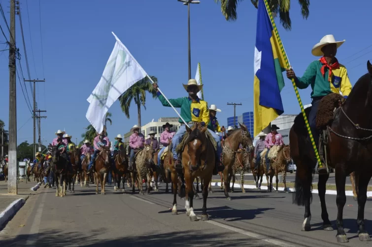 38ª Cavalgada e Queima do Alho: uma celebração da cultura sertaneja em Ariquemes