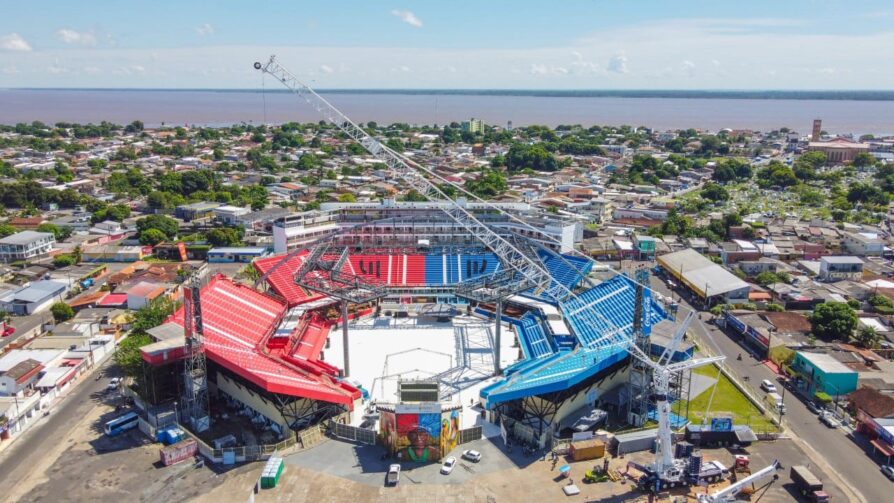 'Mirante do Bumbódromo' em Parintins é aberto para visitações durante Feira de Cultura