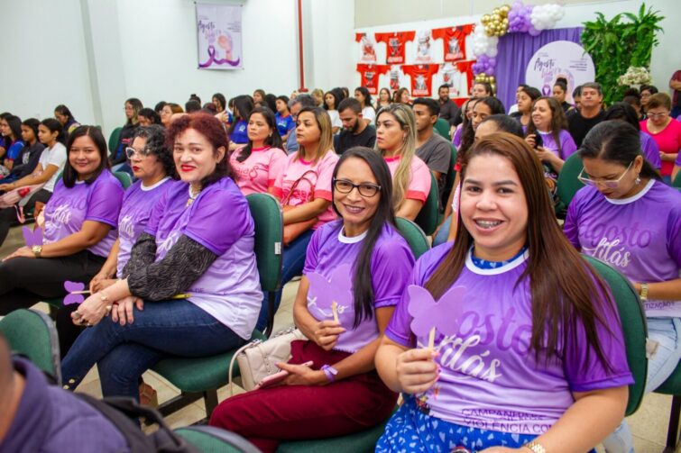 Abertura da campanha Agosto Lilás pede fim da violência doméstica contra mulher em Figueiredo