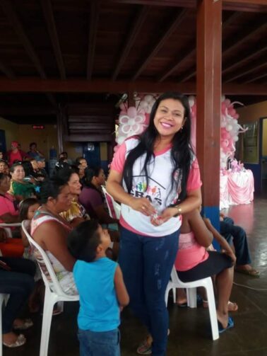 Andreza Oliveira fundou instituto que impacta a vida de centenas de mulheres em Itacoatiara