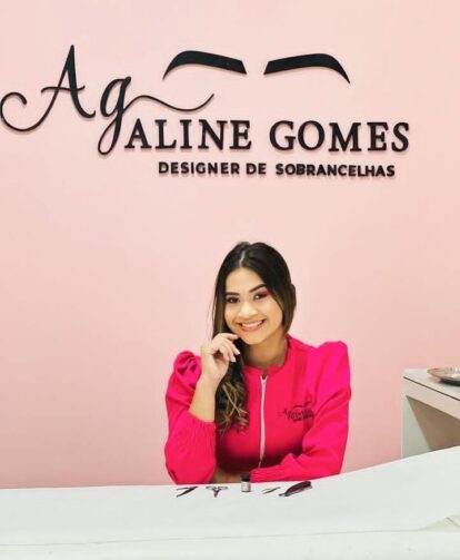 Conheça o trabalho de Aline Araújo, a profissional de sobrancelhas em Cruzeiro do Sul