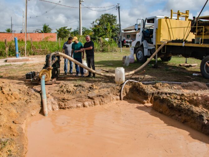 Cruzeiro do Sul inicia obra de abastecimento de água na Comunidade da Mangueira