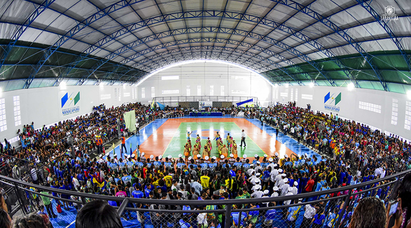 Temporada de Handebol em Manacapuru tem início com cerimônia de abertura ginásio Geraldo D'Ângelo