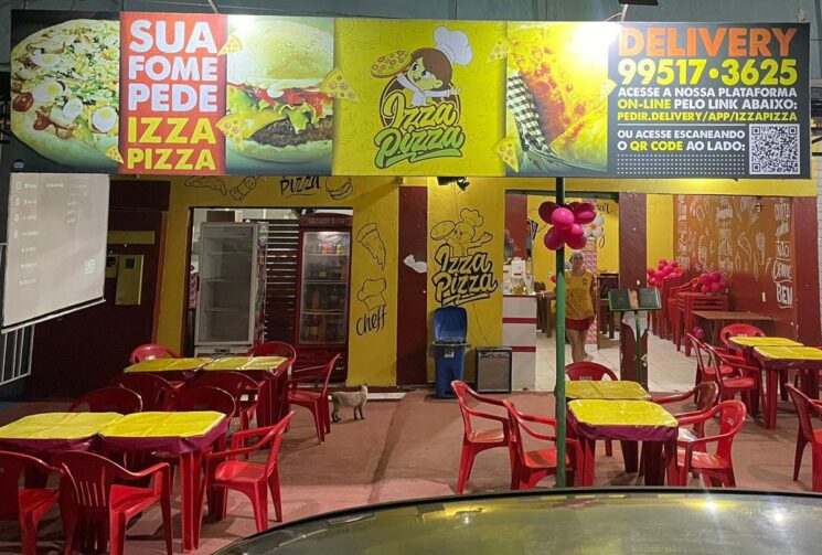 Nova administração: empreendedora investe na renovação da Izza Pizza em Iranduba