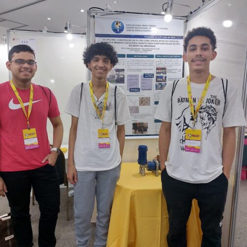 Estudantes de Codajás são premiados em evento internacional de Ciência & Tecnologia