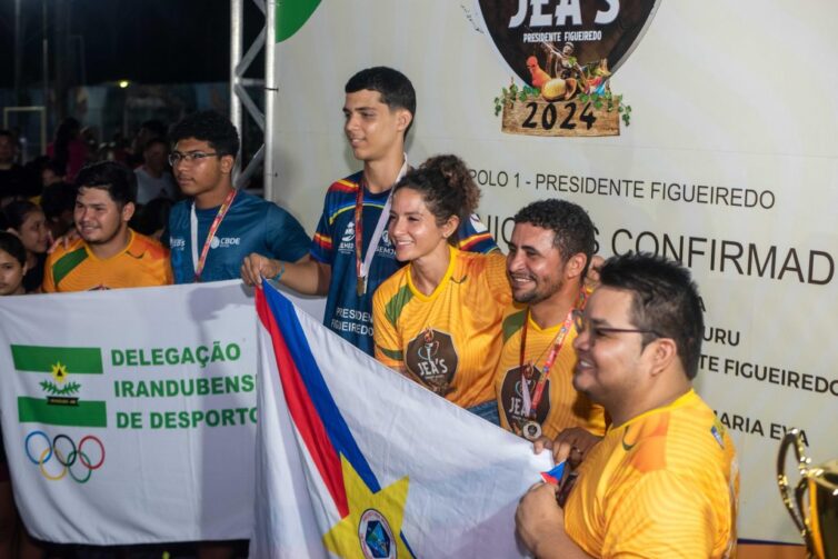 Presidente Figueiredo conquista 1º lugar nos Jogos Escolares do Amazonas com 50 medalhas