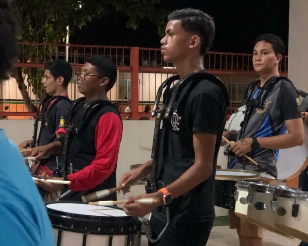 Jovem músico de Rio Preto da Eva conquista títulos com a banda Marcial Drumline