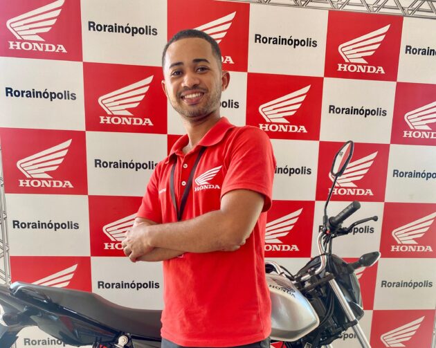 Conheça a trajetória de Tonisbran Almeida, consultor comercial de motocicletas em Rorainópolis