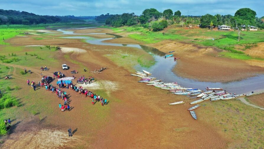 Autazes enfrenta situação de emergência ambiental com novo comitê de enfrentamento à estiagem