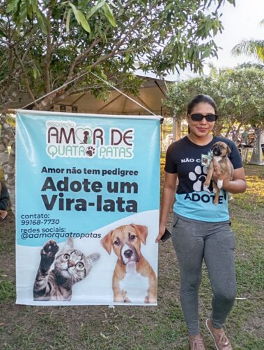 Conheça a Associação Amor de Quatro Patas, uma organização que se dedica a causa animal em Itacoatiara