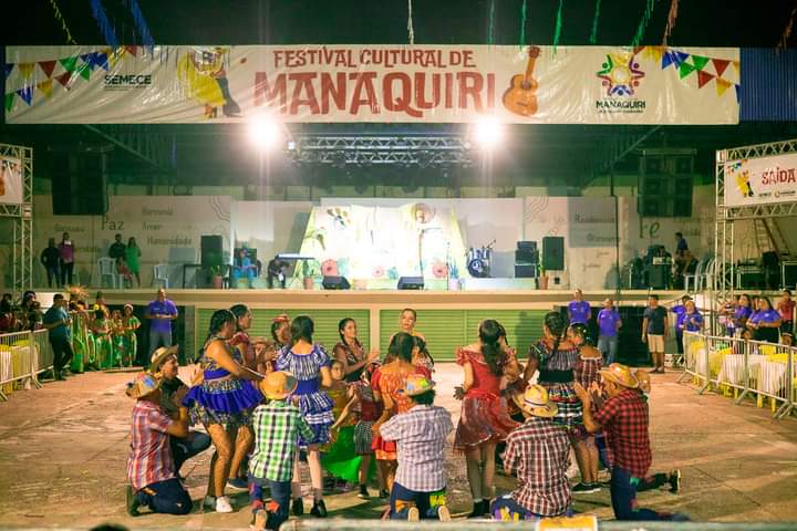 2° Festival Cultural de Manaquiri reúne apresentações folclóricas em três dias de programação