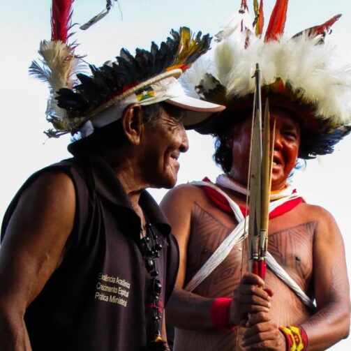 Evento destaca cultura indígena gavião com desfile de biojóias e feira cultural, em Ji-Paraná