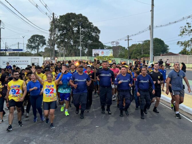 Corrida do Fogo marca início das comemorações para a Semana da Pátria em Coari