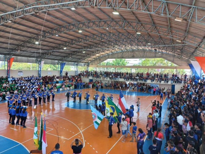 2° Encontro de Bandas e Fanfarras Escolares 2024 reúne jovens talentos em Manaquiri