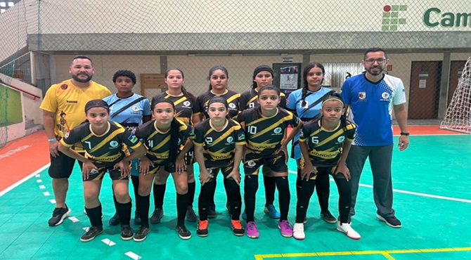 Time de futsal feminino de Ji-Paraná conquista título nacional do JEB's, em Recife