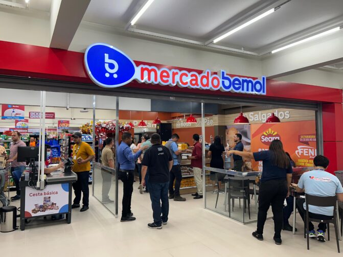 Novo Mercado Bemol é inaugurado e está aberto ao público no Centro de Manaus  