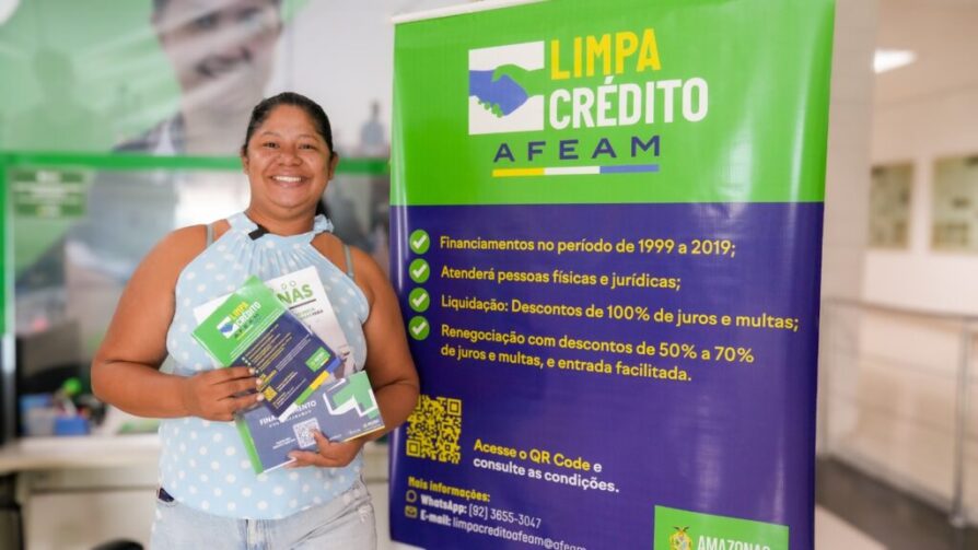 Limpa Crédito acontece entre os dias 26 e 30 de maio em Parintins; ação visa facilitar renegociação de dívidas